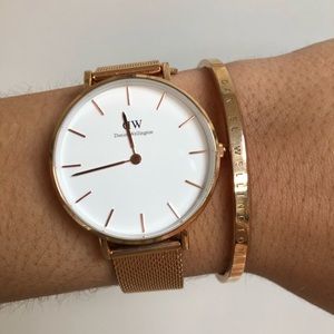 Daniel Wellington Rose Gold Watch & Cuff